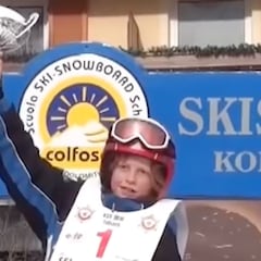 Jannik Sinner y el esquí: el primer deporte en el que empezó a ganar