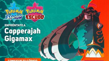 Cómo conseguir gratis a Copperajah Gigamax en Pokémon Espada y Escudo