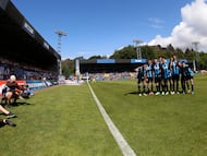 Huachipato vs Audax Italiano , campeonato 2025
El jugador de Huachipato Rafael Caroca celebra su gol contra Audax Italiano en el Estadio Cap, Talcahuano, Chile.
09/11/2025
MARCO VAZQUEZ/Photosport.
Huachipato vs. Audax Italiano, 2025 Championship
Huachipato player Rafael Caroca celebrates his goal against Audax Italiano at the CAP Stadium, Talcahuano, Chile.
November 9, 2025
MARCO VAZQUEZ/Photosport