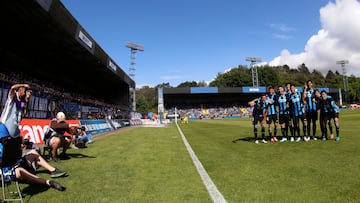 Huachipato vs Audax Italiano , campeonato 2025
El jugador de Huachipato Rafael Caroca celebra su gol contra Audax Italiano en el Estadio Cap, Talcahuano, Chile.
09/11/2025
MARCO VAZQUEZ/Photosport.
Huachipato vs. Audax Italiano, 2025 Championship
Huachipato player Rafael Caroca celebrates his goal against Audax Italiano at the CAP Stadium, Talcahuano, Chile.
November 9, 2025
MARCO VAZQUEZ/Photosport