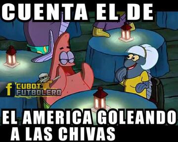 El humor de los memes no perdonan a Chivas y América