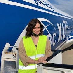 Madrid recibe un avión con 113 toneladas de material sanitario