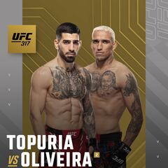 ¡Es oficial! Topuria peleará con Oliveira por el título del peso ligero