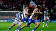 Resumen y goles del Atlético vs. Real Sociedad, jornada 27 de LaLiga EA Sports