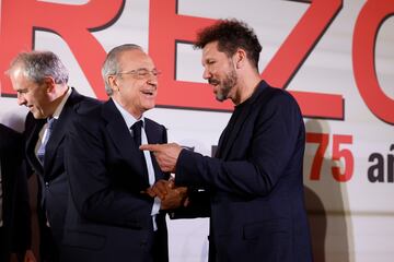 Florentino Pérez y Diego Pablo Simeone.