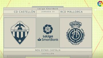 Resumen y gol del Castellón vs. Mallorca de LaLiga SmartBank