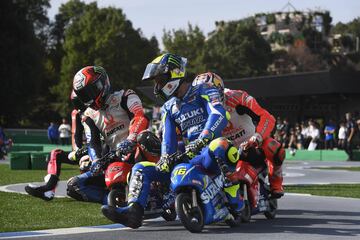 La divertida carrera de minimotos en Motegi