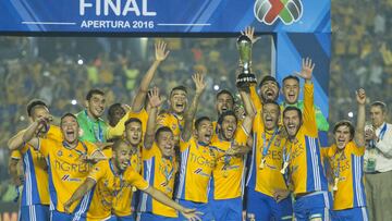 Tigres se coron&oacute; campe&oacute;n del Apertura 2016 el 25 de diciembre al vencer al Am&eacute;rica.