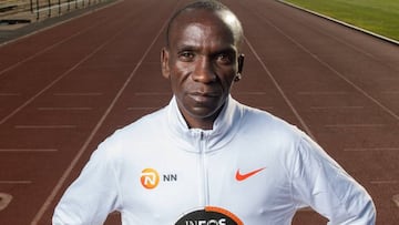 El atleta keniano Eliud Kipchoge.