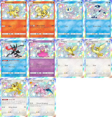 pokemon tcg pocket crisis dimensional a3a cartas pokemon shiny