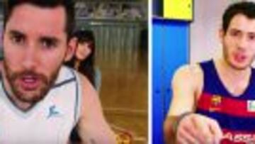 Rudy Fernández y Álex Abrines unidos por una 'Basket Lover'