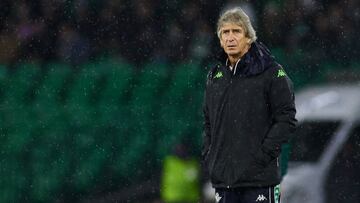 Pellegrini, en su zona técnica.