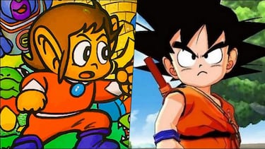 Alex Kidd in Miracle fue planeado como un juego de Dragon Ball