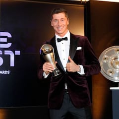 Lewandowski es The Best por delante de Cristiano y Messi