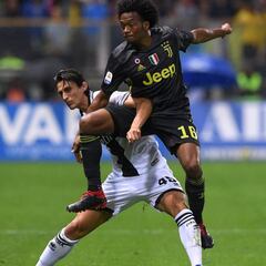 Cuadrado y su segundo inicio en Juventus con menos minutos