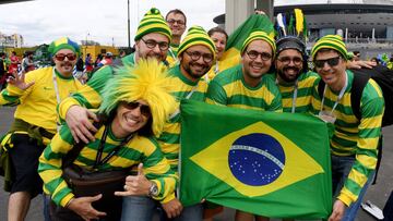 Los brasileños llegaron a Moscú confiados en su clasificación de cara a los octavos de final. Los serbios esperan al acecho.