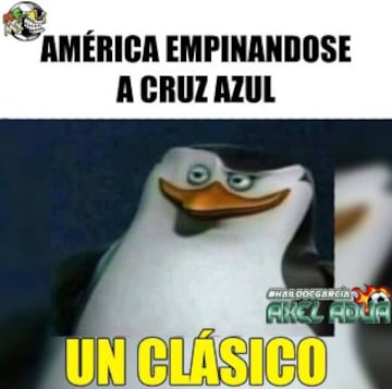 Los Memes acaban con Cruz Azul tras derrota contra América