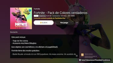 Cómo conseguir gratis el Pack de Colores Verdaderos con la nueva skin Vivi Croma en Fortnite