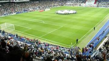 <b>GRAN AMBIENTE. </b>El Bernabéu estará lleno para recibir al Lyon.