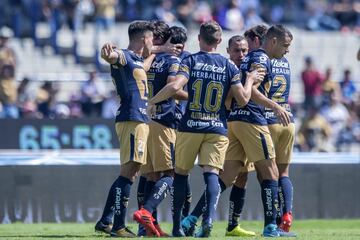 Los auriazules llegaron a la Primera División para la temporada 1962-1963 y desde entonces no han abandonado la categoría. Los Pumas se han consagrado como uno de los equipos más importantes del fútbol mexicano gracias a siete campeonatos de liga, el más reciente en el Clausura 2011, y tres de Concacaf. Hugo Sánchez, Luis García y Jorge Campos son algunas de las figuras que se forjaron en su cantera.