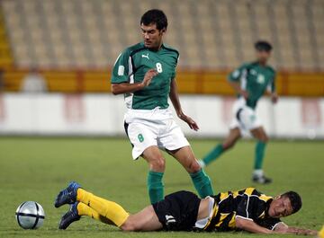 El futbolista español jugó en el Al-Ahli Doha desde 2003 hasta 2005.
