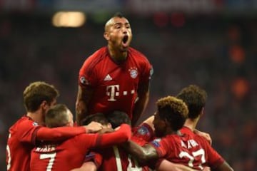 Vidal es protagonista en la Champions