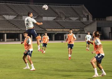 Partido de entrenamiento para preparar el debut ante Japón.