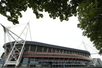 The Principality Stadium is getting ready to host the 2016/17 Champions League final between Juventus and Real Madrid on 3 June.