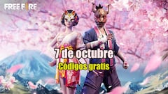 Códigos Free Fire de hoy 7 de octubre de 2021; todas las recompensas gratis