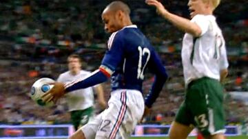 Irlanda casi dejó fuera del Mundial 2010 a Francia