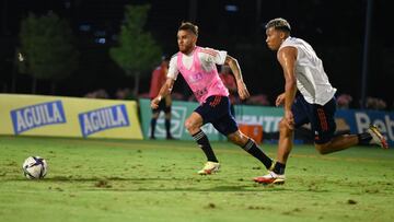 Colombia trabaja para volver al gol