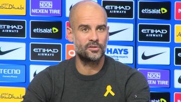 Guardiola y el derbi: "Lo celebramos como siempre..."