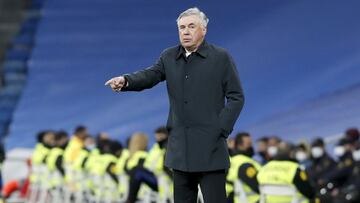 Carlo Ancelotti, entrenador del Real Madrid.