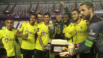 30/08/17 XLIV TROFEO CIUDAD DE VALLADOLID
REAL VALLADOLID - PACOS DE FERREIRA
ALEGRIA COPA TROFEO CAMPEONES CELEBRACION