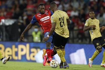 Las mejores imágenes de la goleada de Medellín 4-0 sobre Águilas Doradas en el cierre de la novena fecha de la Liga BetPlay.