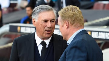 Ancelotti hits out Barca fans who showed Koeman 'a lack of respect'