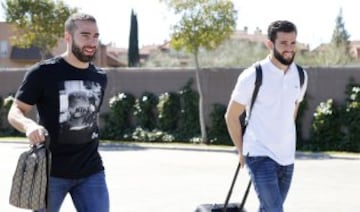 Carvajal y Nacho.