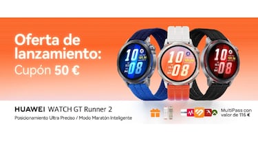 HUAWEI WATCH GT Runner 2: el smartwatch ultradelgado para correr que destaca por sus funciones inteligentes