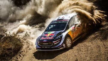 Ogier se queda sólo tras pinchar Loeb y Dani Sordo