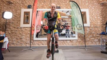 Récord Guinness de pedaleo sobre bicicleta estática