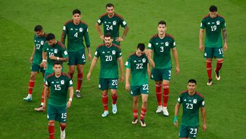 Mexico led through Martín and Chávez and needed a goal to qualify, but Saudi Arabia hit them on the break and ensured they were out.