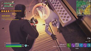 Evento Los Más Buscados de Fortnite: guía de Misiones de Por la Puerta Grande