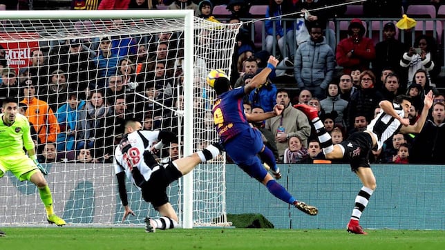 El Camp Nou, terreno maldito para el Levante