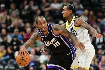 Otro que deja a los Chicago Bulls es DeRozan. Despu¨¦s de tres temporadas en Illinois, el alero firm¨® con la franquicia de Sacramento para unirse a De¡¯Aaron Fox y Domantas Sabonis mediante un ¡®sign-and-trade¡¯ con Chicago Bulls.