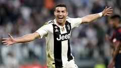 Cristiano lleva cinco goles con la Juventus. 