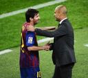El abrazo que aún falta entre Leo Messi y Pep Guardiola