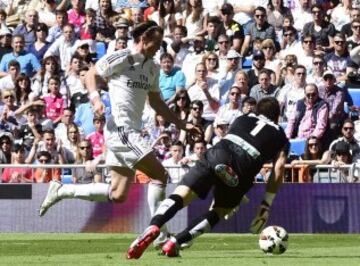 En el regreso de James Rodríguez, el Real Madrid venció al Granada en el Santiago Bernabéu. 