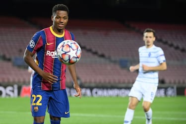 Cuando Nico Melamed superó a Ansu Fati