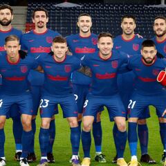 1x1 del Atlético: Hermoso y Carrasco dan aire al sufrimiento