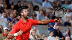 Djokovic sube de nivel y homenajea (otra vez) a Nadal